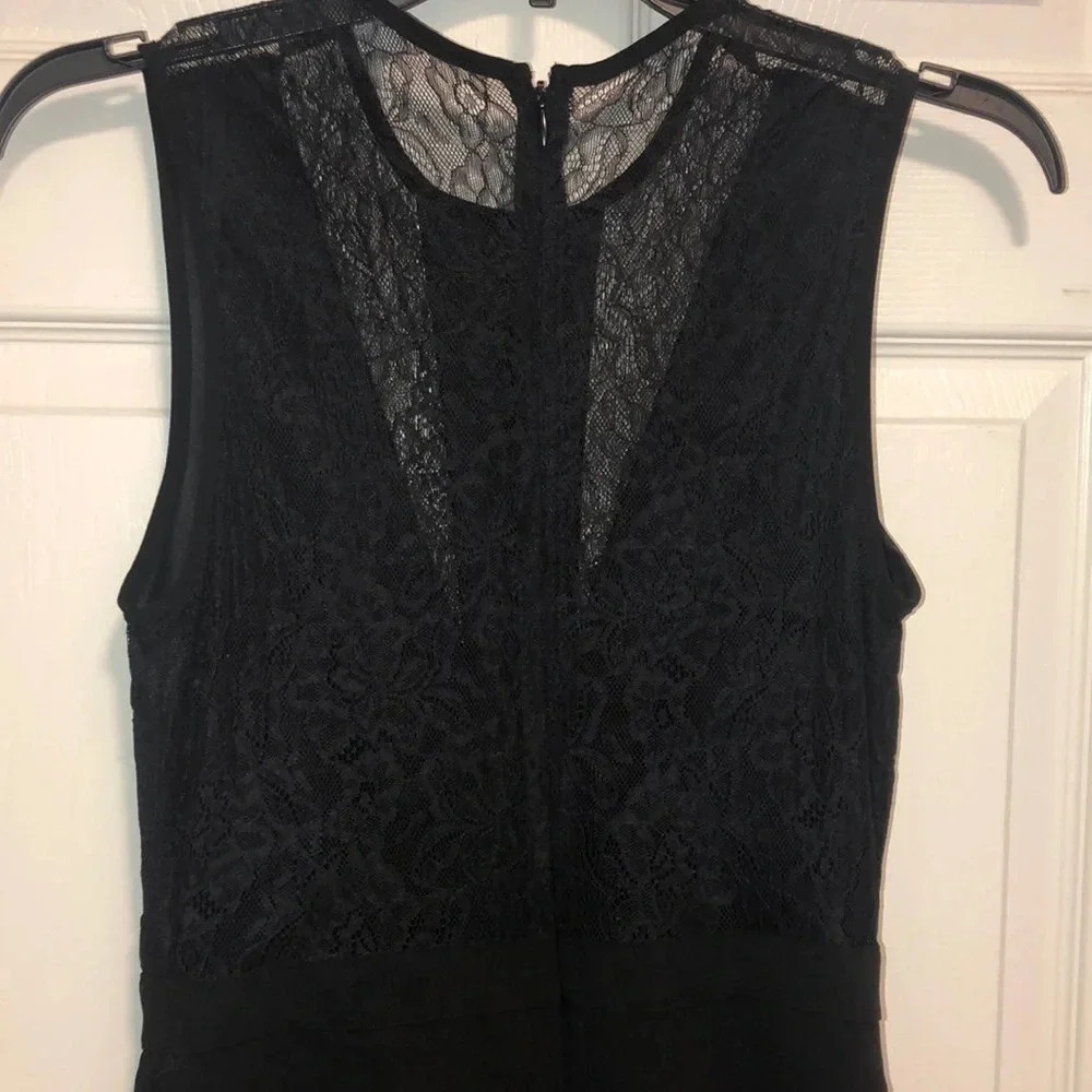 Black Lace Romper - Picture 4 of 4